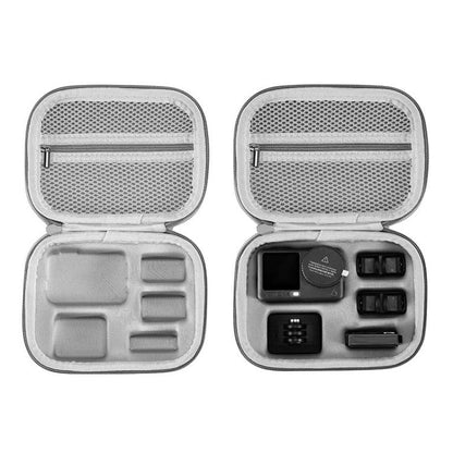 Bolsa de almacenamiento portátil para cámara, impermeable y a prueba de caídas para DJI Osmo Action 6 (negra) — imagen 8