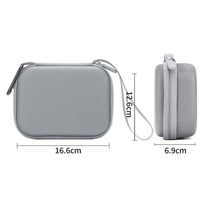Bolsa de almacenamiento portátil para cámara, impermeable y a prueba de caídas para DJI Osmo Action 6 (negra) — imagen 9