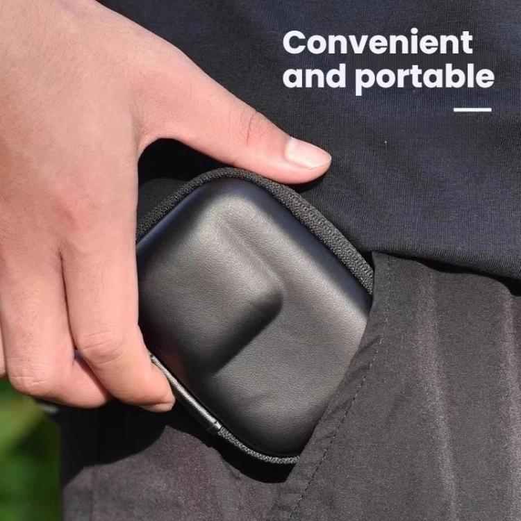 Estuche de almacenamiento de poliuretano resistente al agua para cámara con mosquetón para DJI Osmo Action 6 (azul) — imagen…