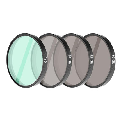 Filtros para lentes de cámara : CPL+ND8+ND16+ND32 para DJI Osmo Action 6