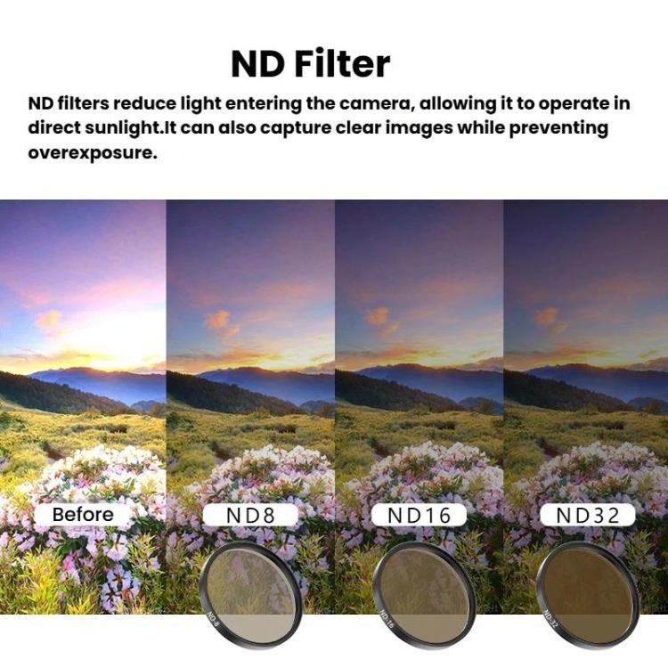 Filtro CPL para lente de cámara para DJI Osmo Action 6 — imagen 5