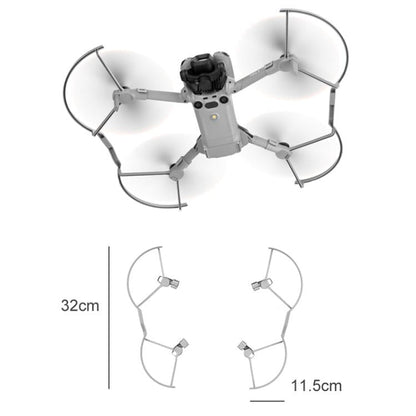 Soporte protector de hélices BRDRC para DJI Mini 5 Pro (Gris) — imagen 2