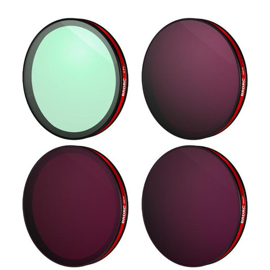 Lentes Accesorios para BRDRC, especificaciones: CPL+ND16+ND32+ND64 para DJI Osmo Action 6