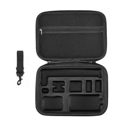 Bolsa de almacenamiento de accesorios para cámara de acción BRDRC para DJI Osmo Action 6 (negra)