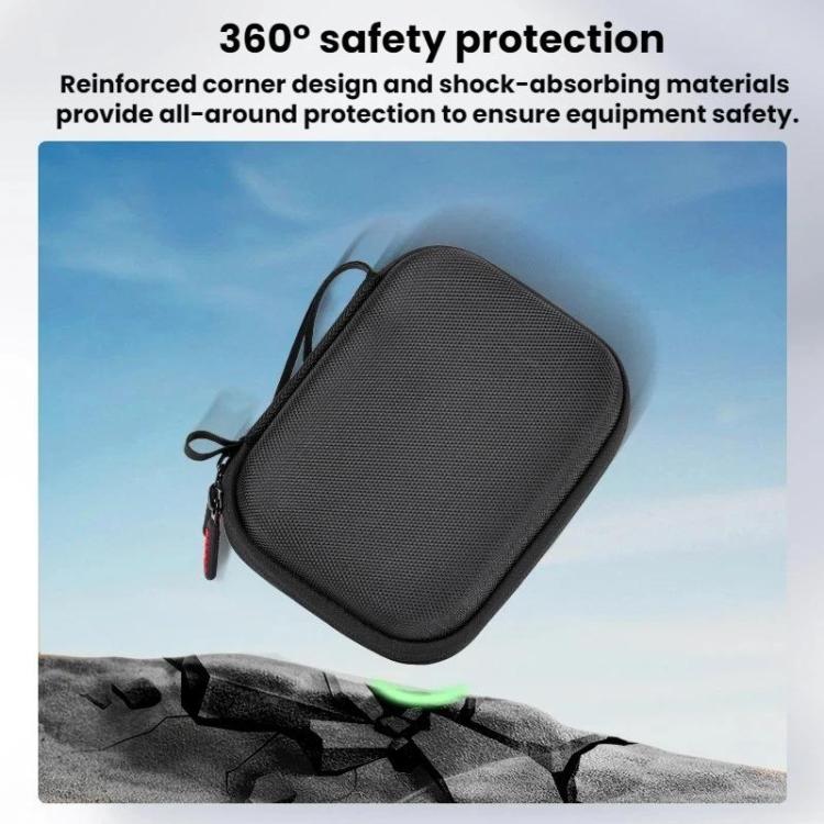 Bolsa protectora de transporte para cámara de acción BRDRC para DJI Osmo Action 6 (negra) — imagen 6