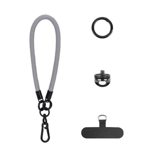 Correa de muñeca antirrobo BRDRC para cámaras de acción, videocámaras y teléfonos celulares, color: gris para DJI Osmo Pocke…