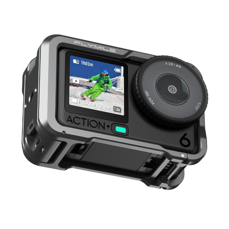 Marco protector metálico extendido Flymile para cámara de acción para DJI Osmo Action 6 (AC6009) — imagen 4