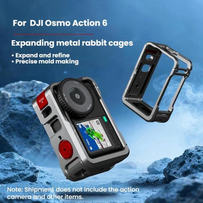 Marco protector metálico extendido Flymile para cámara de acción para DJI Osmo Action 6 (AC6009) — imagen 5