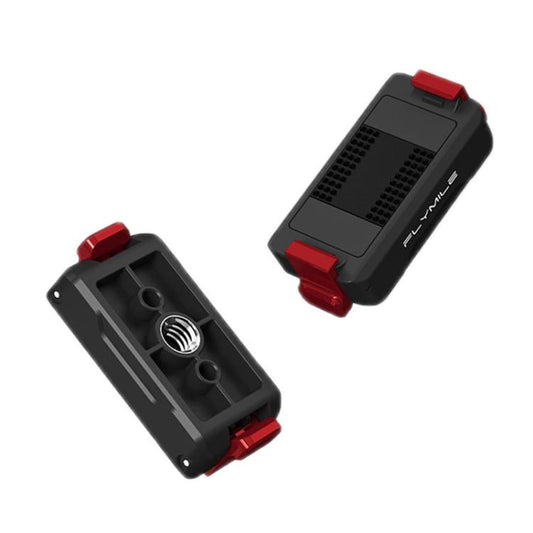 Base Adaptador de expansión de 1/4" con magnética de liberación rápida Flymile para DJI Osmo Action 6 (negro) — imagen 2