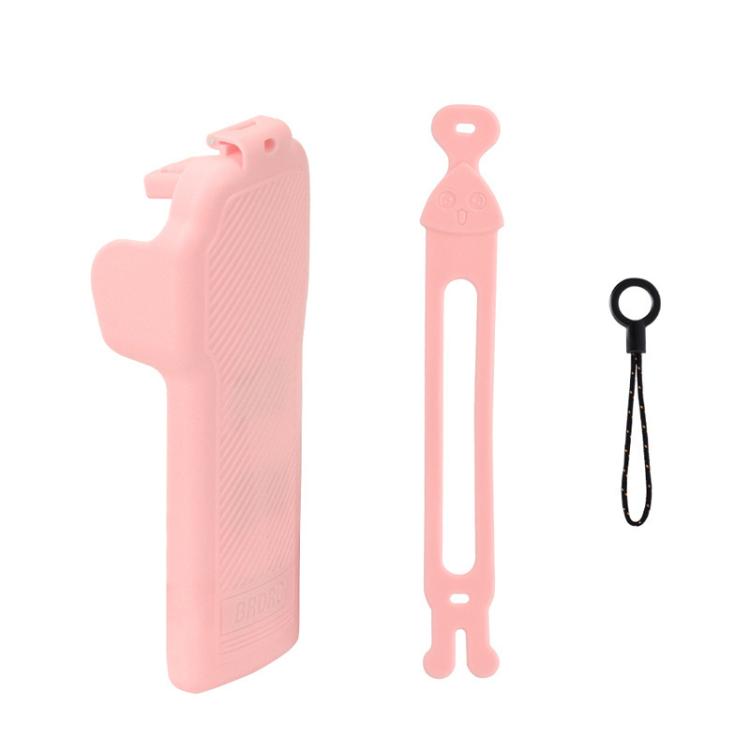 Funda protectora antigolpes para pantalla BRDRC de para DJI Osmo Pocket 3 (rosa)