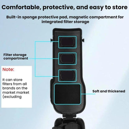 Funda protectora antigolpes para pantalla BRDRC de para DJI Osmo Pocket 3 (negra) — imagen 7