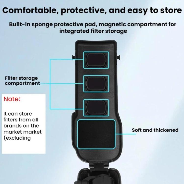 Funda protectora antigolpes para pantalla BRDRC de para DJI Osmo Pocket 3 (Azul) — imagen 7