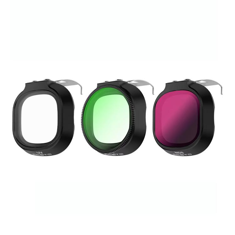 Filtros RCSTQ para dron 2: polarizadores, lentes suaves y reductores de luz. Accesorios incluidos: UV+CPL+ND8 para DJI Neo