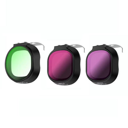 Filtros RCSTQ para dron 2: polarizadores, lentes suaves y reductores de luz. Accesorios incluidos: CPL+ND16+ND32 para DJI Neo