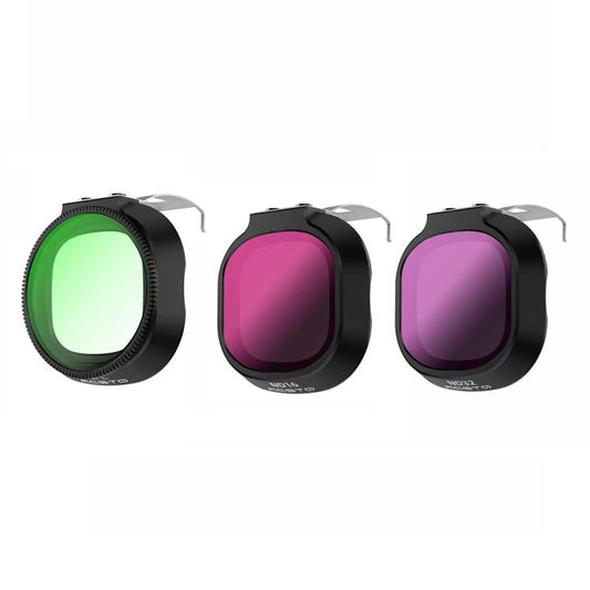 Filtros RCSTQ para dron 2: polarizadores, lentes suaves y reductores de luz. Accesorios incluidos: CPL+ND16+ND32 para DJI Neo