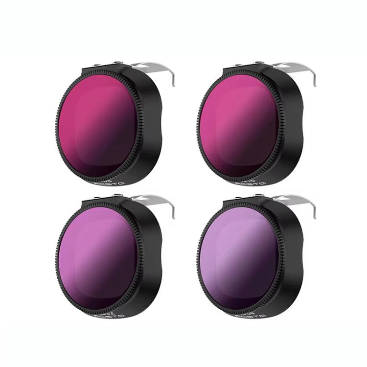 Filtros RCSTQ para dron 2: polarizadores, lentes suaves y reductores de luz. Accesorios incluidos: ND8/PL + ND16/PL + ND32/P…