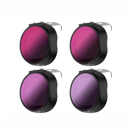 Filtros RCSTQ para dron 2: polarizadores, lentes suaves y reductores de luz. Accesorios incluidos: ND8/PL + ND16/PL + ND32/P…
