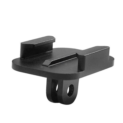 Base adaptadora Universal de liberación rápida de aleación de aluminio para cámaras de acción para DJI Osmo Action (negra)