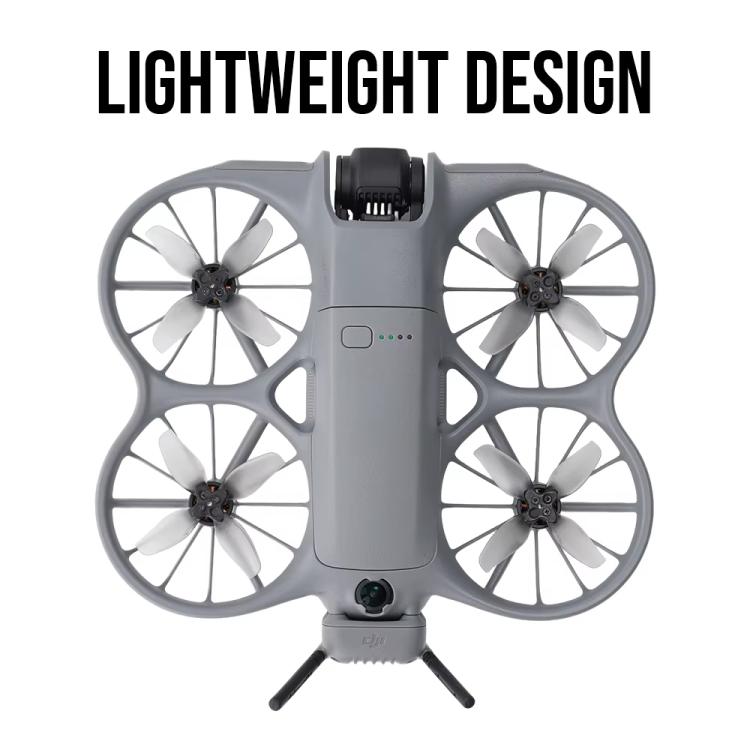 Hélices 2 RCSTQ 2 pares de espirales de cuatro palas de repuesto para DJI Neo (gris) — imagen 3
