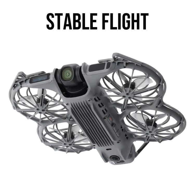 Hélices 2 RCSTQ 2 pares de espirales de cuatro palas de repuesto para DJI Neo (gris) — imagen 4