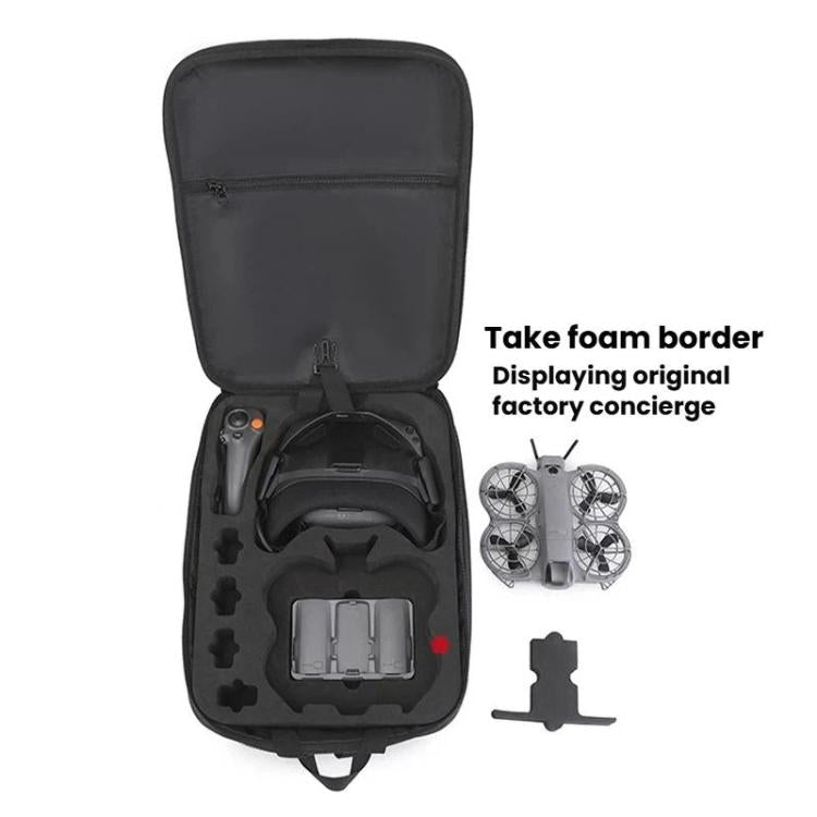 Bolsa de hombro para kit de vuelo físico 2 BKano para DJI Neo (negra) — imagen 4