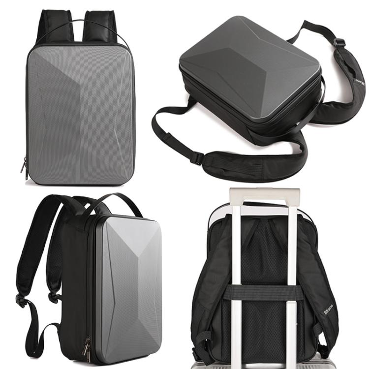 Bolsa organizadora de doble hombro rígida para kit de vuelo suave 2 BKano para DJI Neo (Gris oscuro) — imagen 7