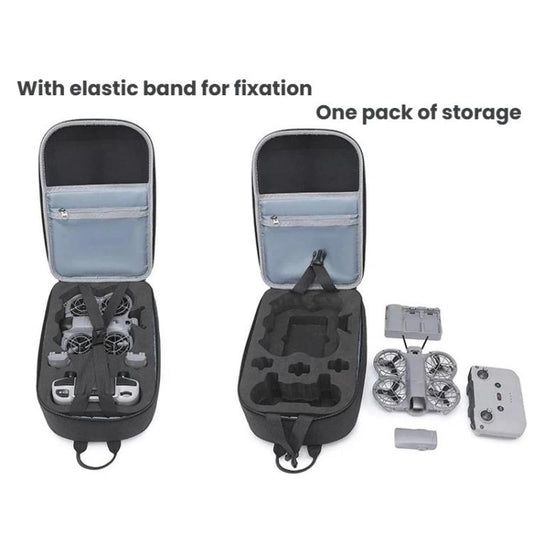 Bolsa de pecho para kit de vuelo suave BKano para DJI Neo (negra) — imagen 2