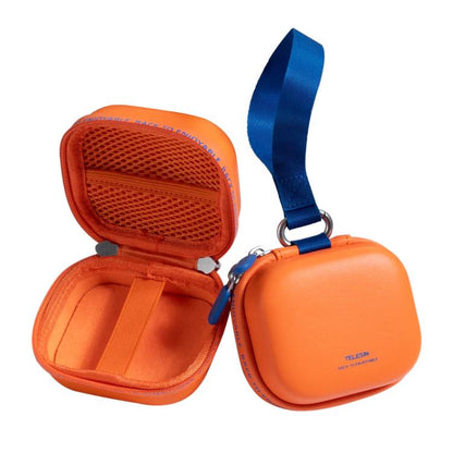 Estuche rígido TELESIN DisAdv Mini para cámaras de acción. Bolsa de almacenamiento Universal con correa para la muñeca para…