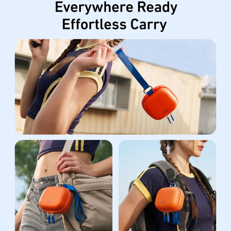 Estuche rígido TELESIN DisAdv Mini para cámaras de acción. Bolsa de almacenamiento Universal con correa para la muñeca para……