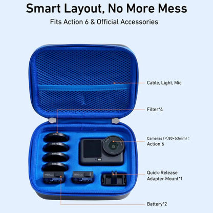 Estuche rígido TELESIN para DJI Osmo Action 3 — imagen 5