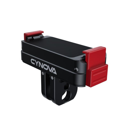 Adaptador de montaje de liberación rápida magnético CYNOVA para DJI Osmo Action 6 (negro)