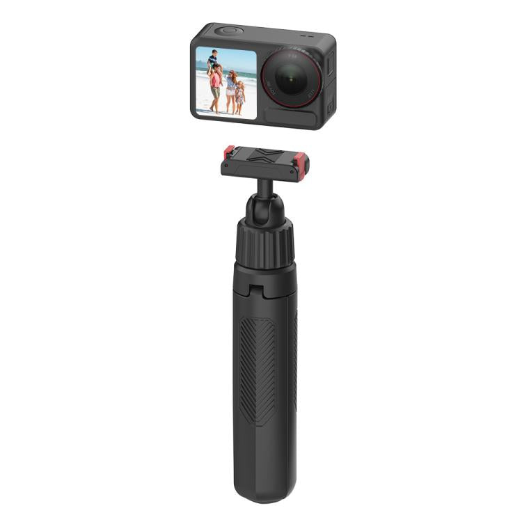 Trípode de mano magnético de liberación rápida para selfies con rotación de 360 grados, 4 y 3 para DJI Osmo Action 5 (negro)