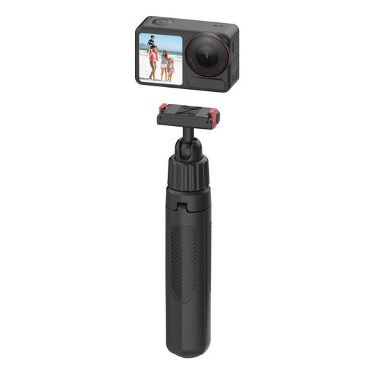 Trípode de mano magnético de liberación rápida para selfies con rotación de 360 grados, 4 y 3 para DJI Osmo Action 5 (negro)