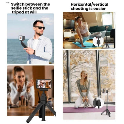 Trípode de mano magnético de liberación rápida para selfies con rotación de 360 grados, 4 y 3 para DJI Osmo Action 5 (negro)…