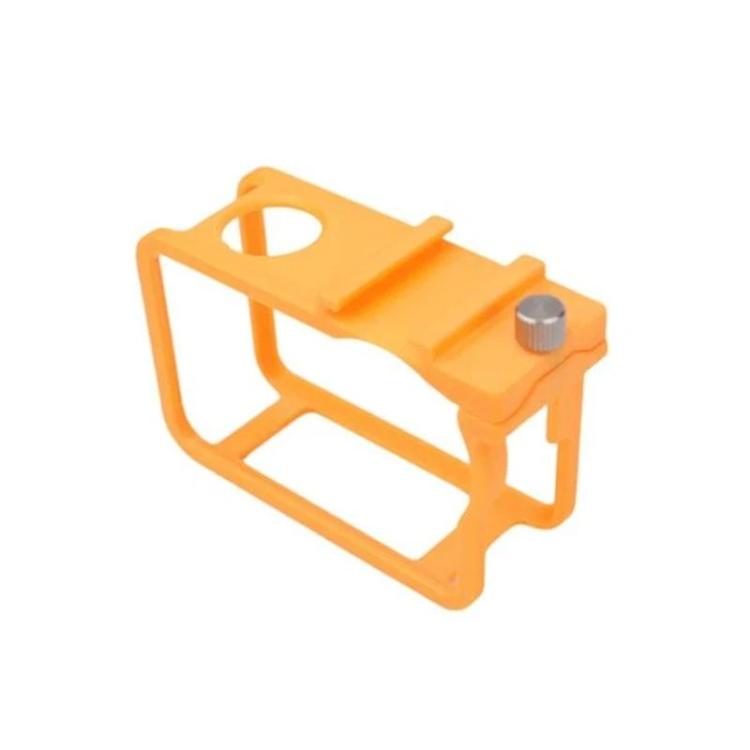 Jaula para cámara, marco protector anticaídas y a prueba de golpes para DJI Osmo Action 6 (naranja)