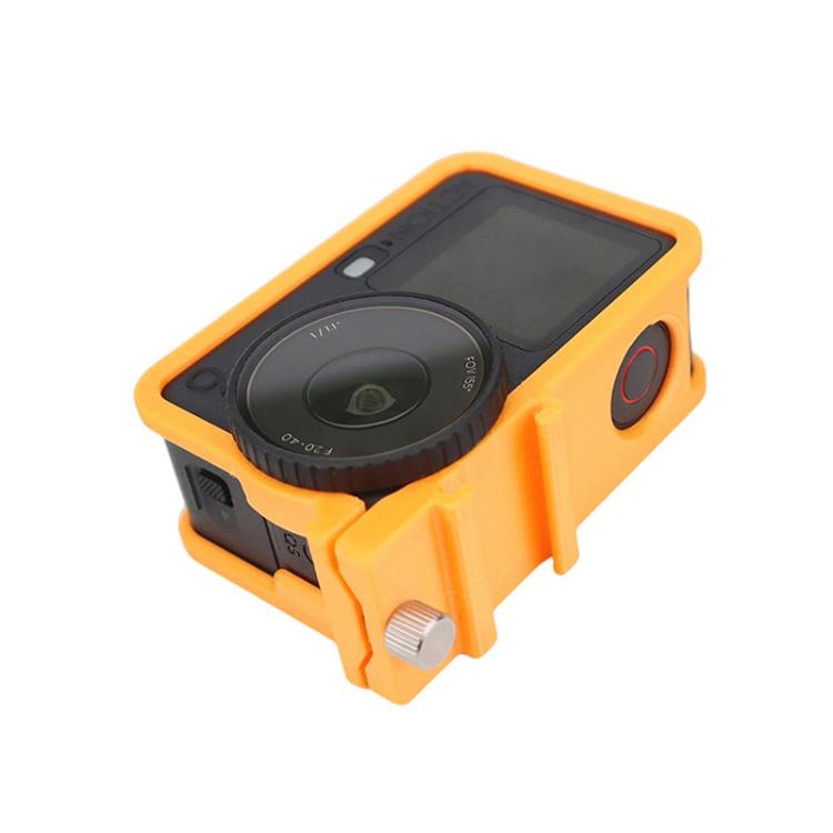 Jaula para cámara, marco protector anticaídas y a prueba de golpes para DJI Osmo Action 6 (negro) — imagen 4