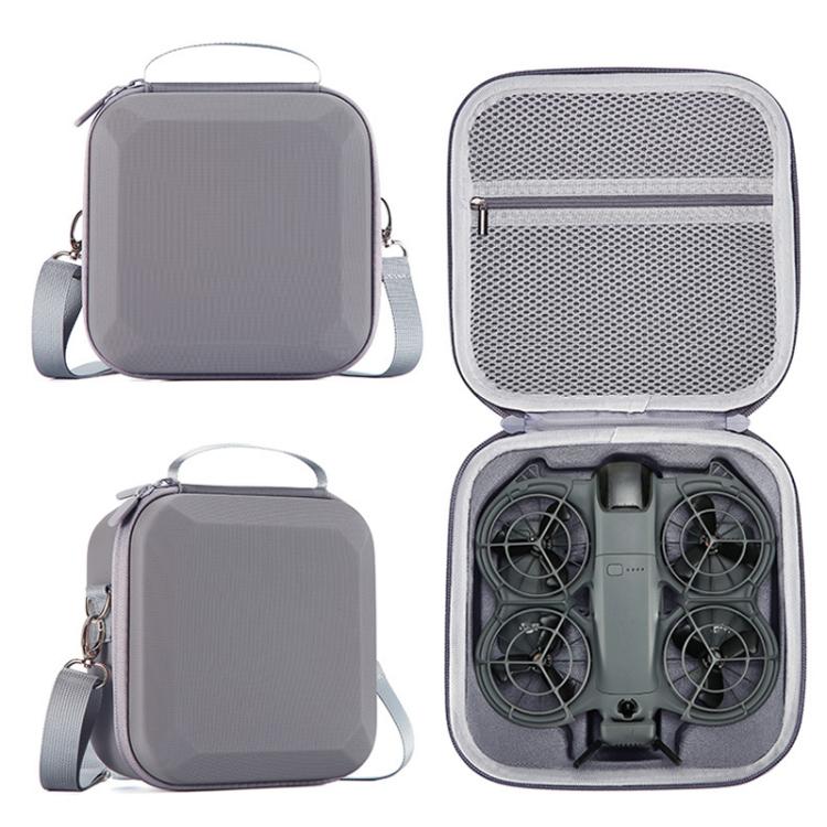 Estuche rígido organizador, bolsa de almacenamiento portátil para exteriores para DJI Neo (gris) — imagen 4