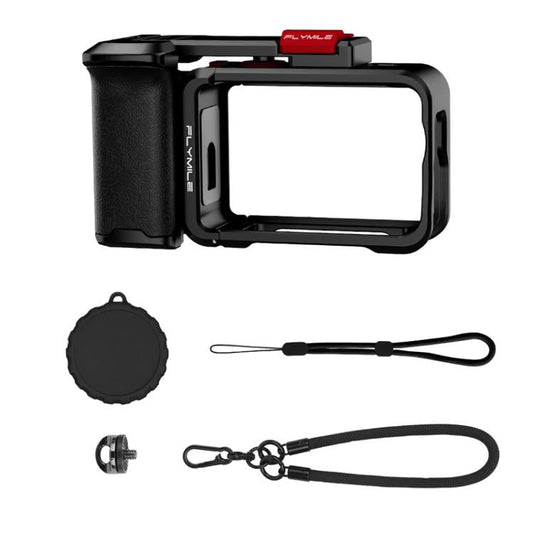 Kit de marco protector de jaula extendida Flymile para DJI Osmo Action 6 (negro)