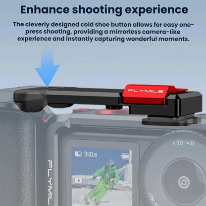 Kit de marco protector de jaula extendida Flymile para DJI Osmo Action 6 (negro) — imagen 6