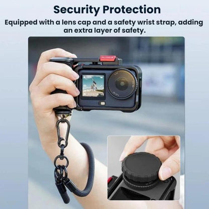 Kit de marco protector de jaula extendida Flymile para DJI Osmo Action 6 (negro) — imagen 10