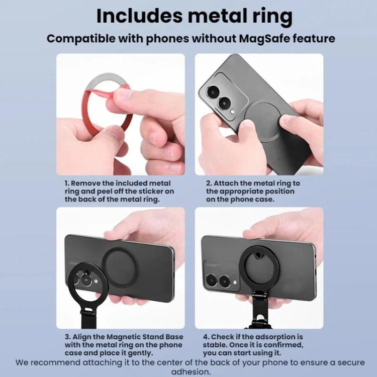 Clip de extensión de soporte magnético bidireccional Flymile para DJI Osmo Action 6 (AC6018) — imagen 9
