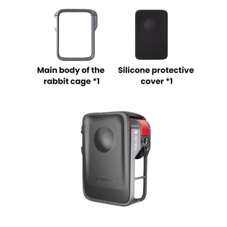 Marco protector extendido de jaula metálica para cámara panorámica PGYTECH para DJI Osmo 360 (P-63B-010) — imagen 2