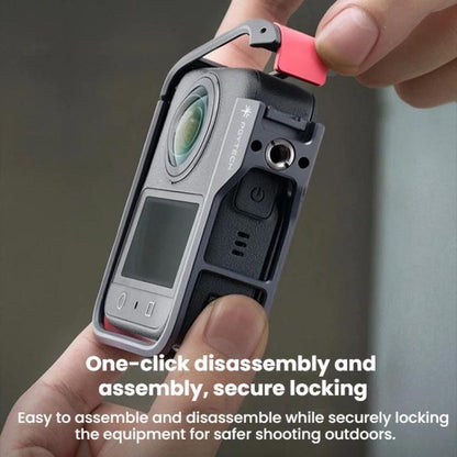 Marco protector extendido de jaula metálica para cámara panorámica PGYTECH para DJI Osmo 360 (P-63B-010) — imagen 6