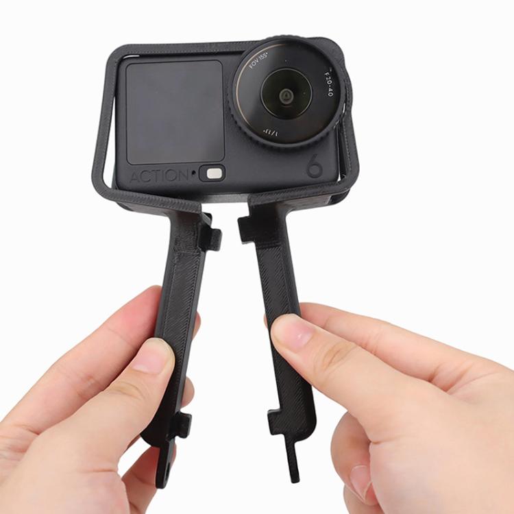 Soporte de disparo expandido de mano, cámara deportiva, fotografía, accesorios de agarre fijo para DJI Osmo Action 6 — image…