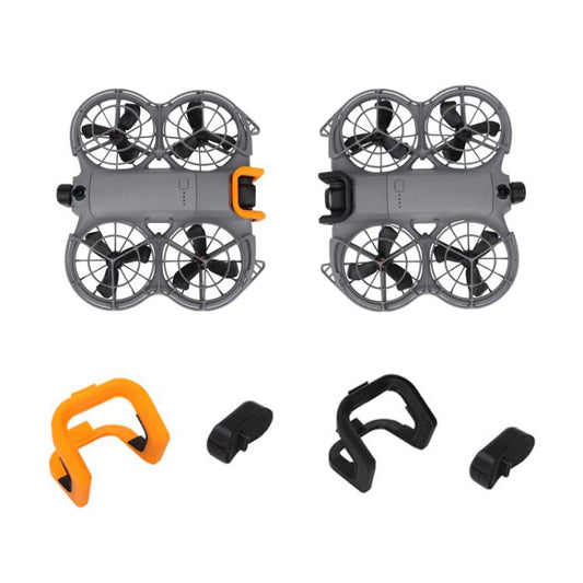 Parachoques delantero y trasero para cámara de dron 2 CQT, resistente a caídas y arañazos para DJI Neo (negro) — imagen 2