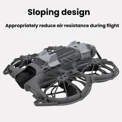 Juego de 2 soportes de trípode, resistentes a arañazos, para despegue y aterrizaje para DJI Neo (naranja) — imagen 3