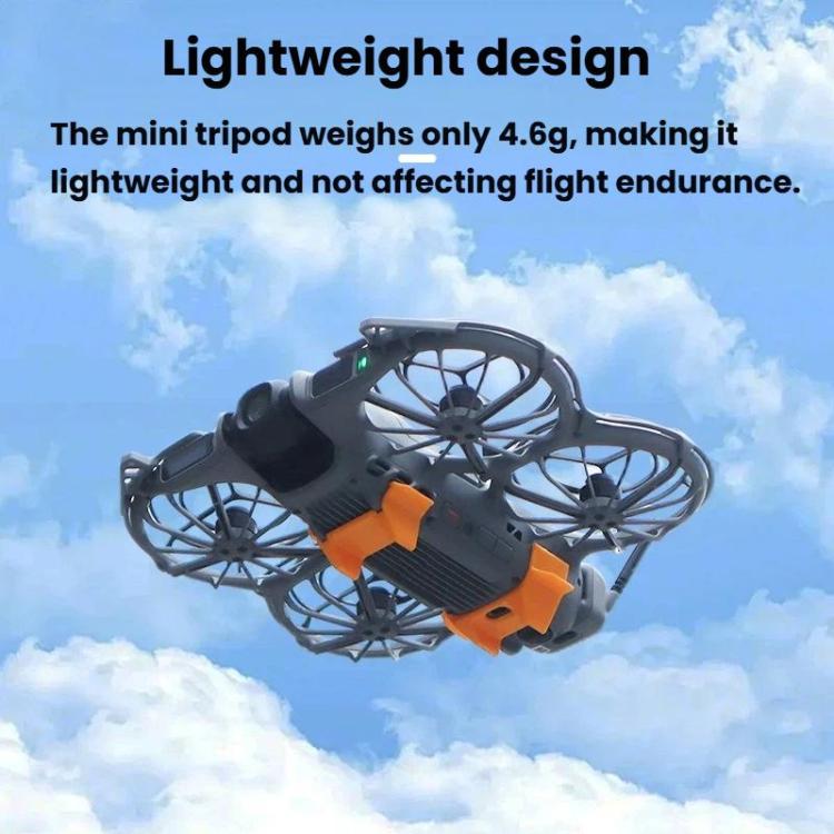 Juego de 2 soportes de trípode, resistentes a arañazos, para despegue y aterrizaje para DJI Neo (negro) — imagen 5