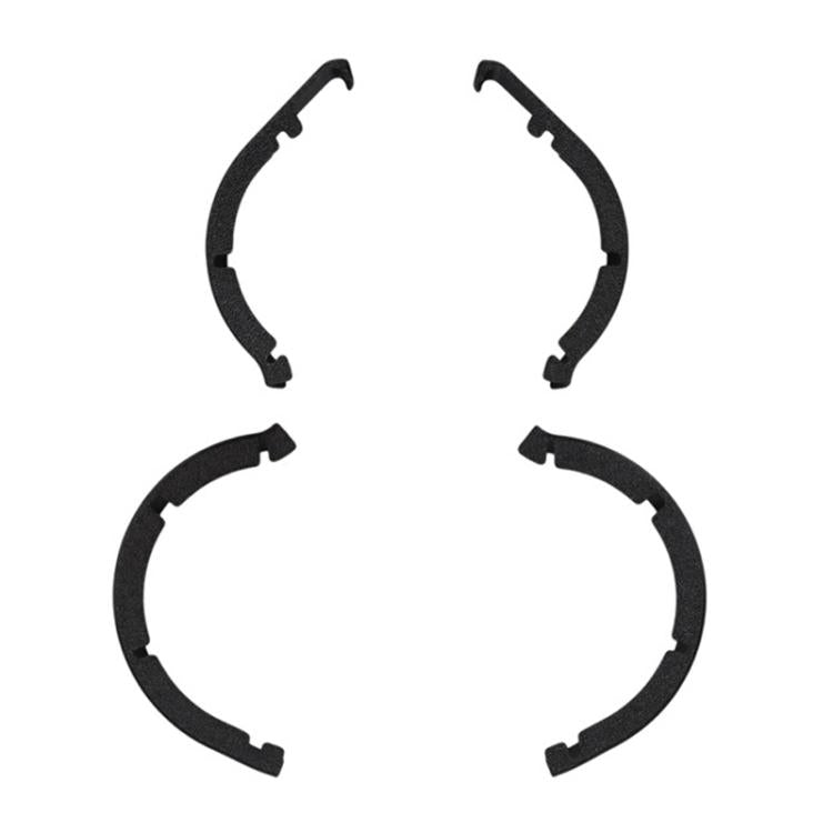Juego de 4 fundas protectoras para fuselaje y palas anticolisión para DJI Neo (negro)