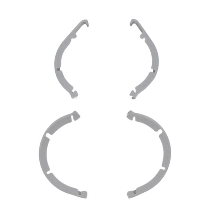 Juego de 4 fundas protectoras para fuselaje y palas anticolisión para DJI Neo (gris)