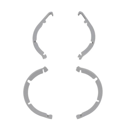 Juego de 4 fundas protectoras para fuselaje y palas anticolisión para DJI Neo (gris)